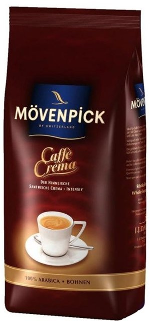 Mövenpick Caffe Crema 1 kg bønner - Kaffebønner - Absolut kaffe